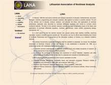 Tablet Screenshot of lana.lt